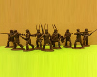 54 ZUL 04	Zulu with rifles (incl. Zulu Officers)