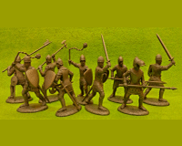 60 HYW 03 W FRENCH DISMOUNTED MEN-AT-ARMS & ARMATI