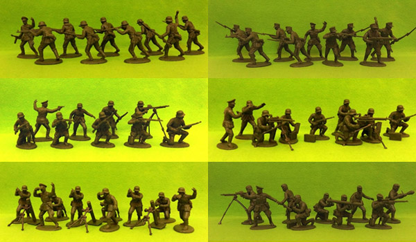 60mm WW2 Germans