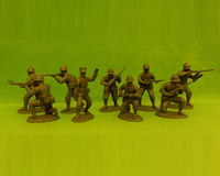 60F WW2-AMC 02 FF Rifles-Defence Section(Free French Helmets)